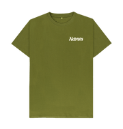 Moss Green Men's Small Logo Tee