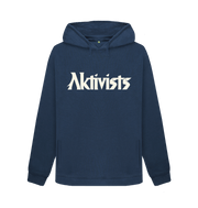 Navy Blue Women's Logo Hoodie