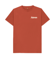 Rust Men's Small Logo Tee