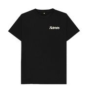 Black Men's Small Logo Tee