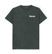 Dark Grey Men's Small Logo Tee