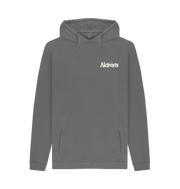 Slate Grey Men's Small Logo Hoodie