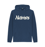 Navy Men's Logo Hoodie