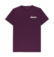 Purple Men's Small Logo Tee