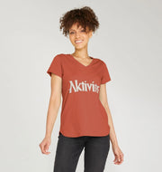 Women's Logo V-Neck Tee